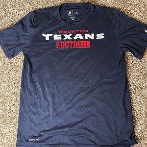 Houston Texans Nike Dri Fit Tee Shirt